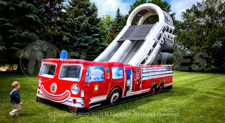 Lil’ Pumper™ (15’) Fire Truck Slide