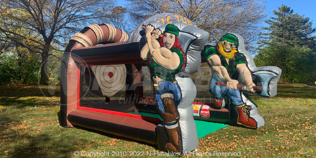 Inflatable Lumberjack Axe Throw™ (Single)
