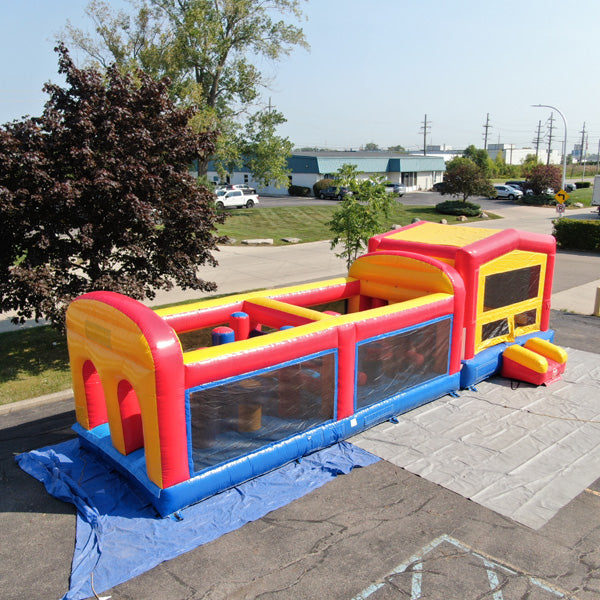 Module Bouncer with Obstacle Course