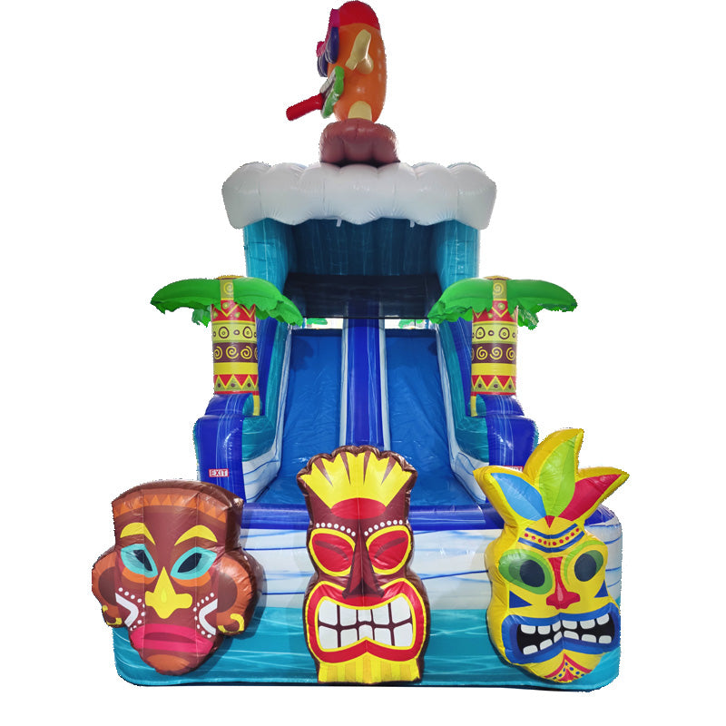 45'L Tiki Obstacle Course Wet n Dry