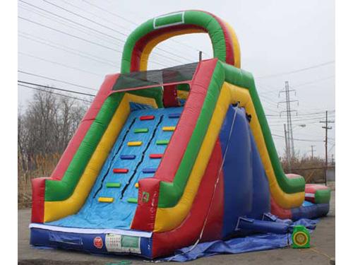 62'Lx15'H Wet n Dry Obstacle Green