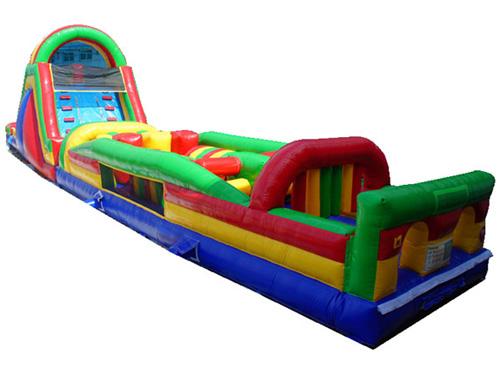 62'Lx15'H Wet n Dry Obstacle Green