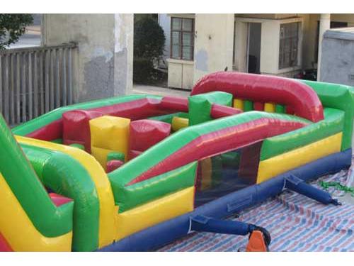 62'Lx15'H Wet n Dry Obstacle Green