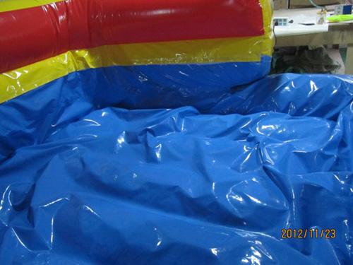 62'Lx15'H Wet n Dry Obstacle Red