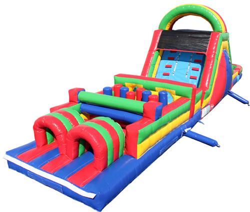 51'Lx15'H Wet n Dry Obstacle Course (Green)