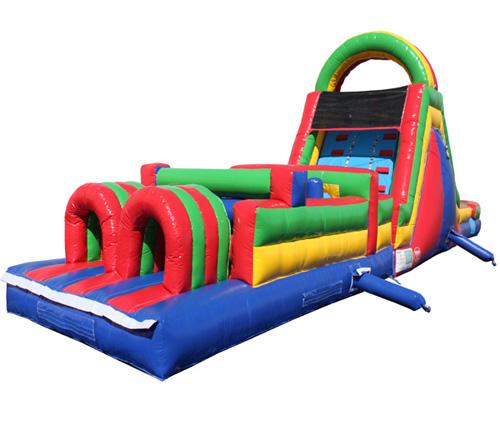51'Lx15'H Wet n Dry Obstacle Course (Green)