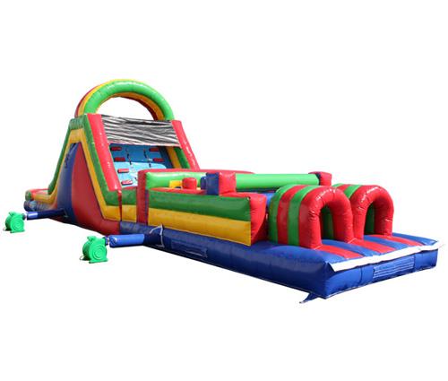51'Lx15'H Wet n Dry Obstacle Course (Green)