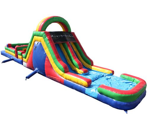51'Lx15'H Wet n Dry Obstacle Course (Green)