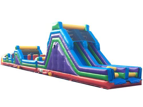 85'L Obstacle Course With Pool