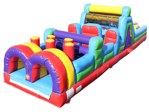 85'L Obstacle Course w Removable Pool