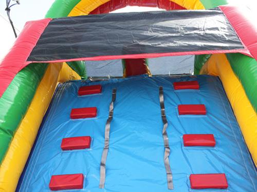 12'H 2-Lane Slide Green