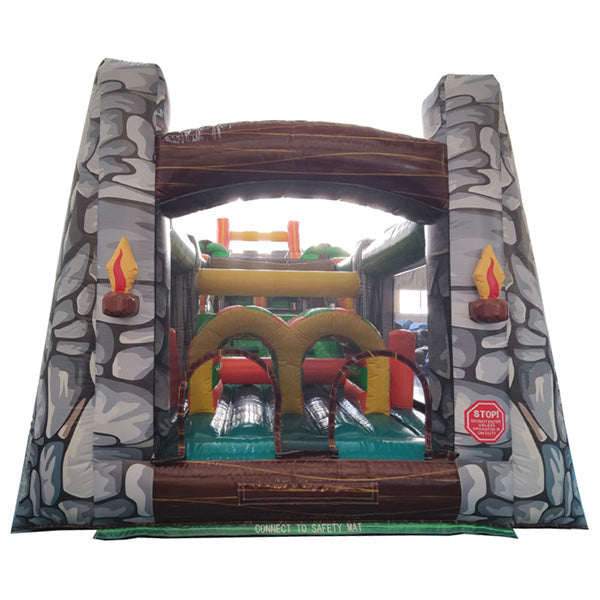 31'L Jurassic Obstacle Course