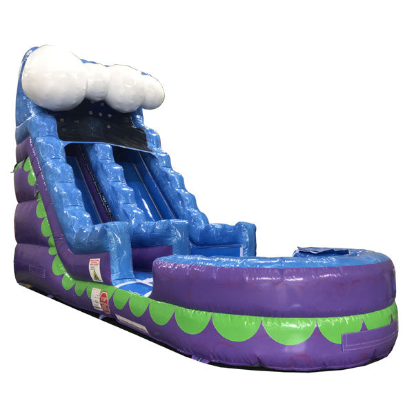 18'H Purple Slide Wet n Dry