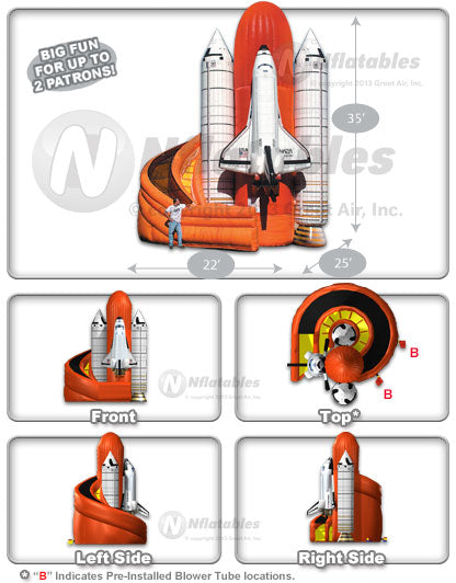 Space Shuttle Turbo™ Slide