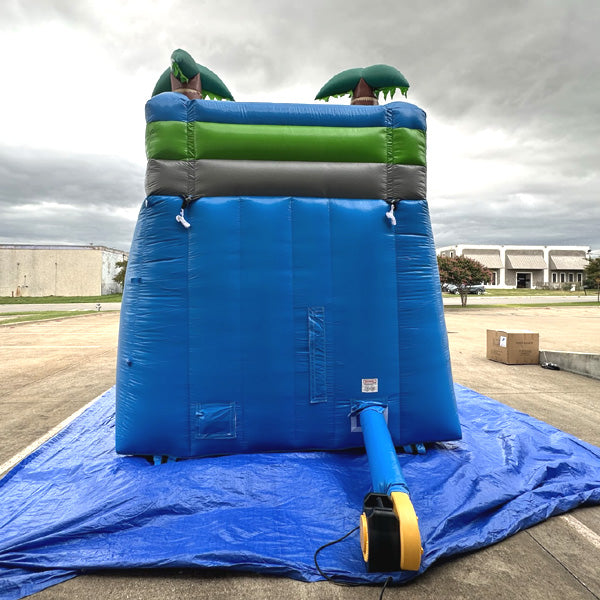 15'H Blue Slide Wet n Dry