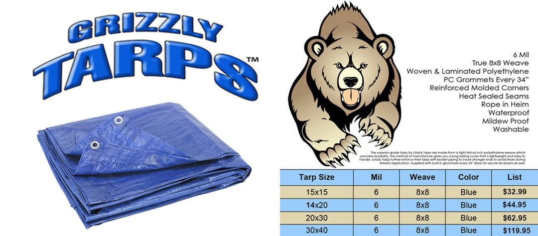 Grizzly Tarps™