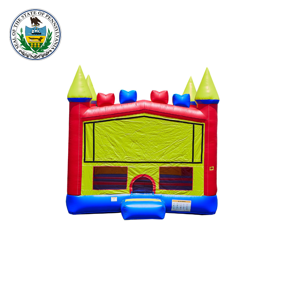 RAINBOW 13' X 13' BOUNCE HOUSE