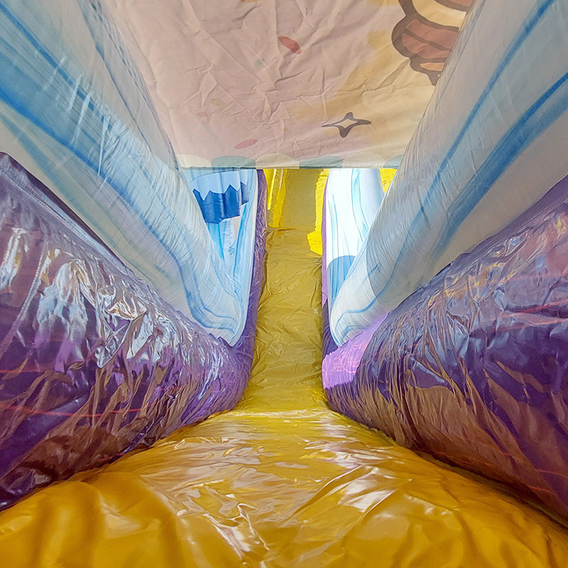 19'H Dual Lane Ice Cream Water Slide