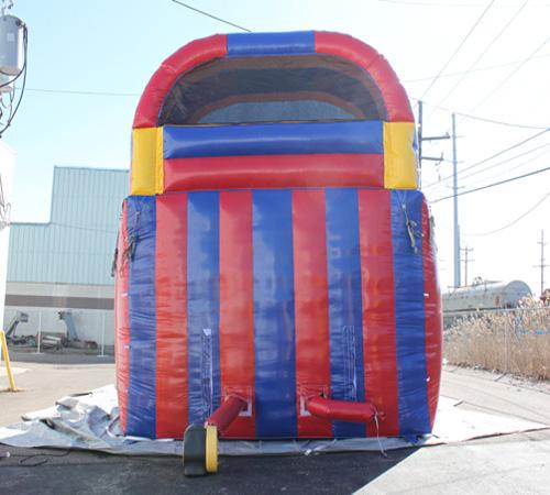 18'H Dual Lane Wet n Dry Slide