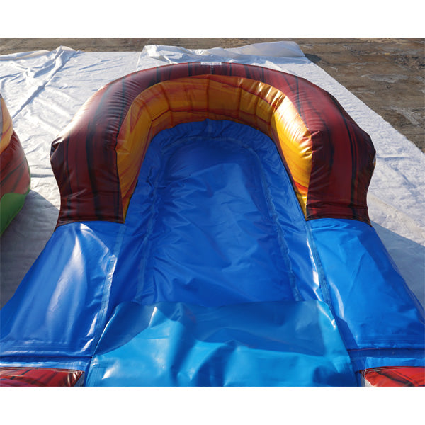 15'H Dual Lane Fire Slide Wet n Dry