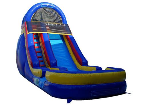 18'H Blue Slide Wet n Dry