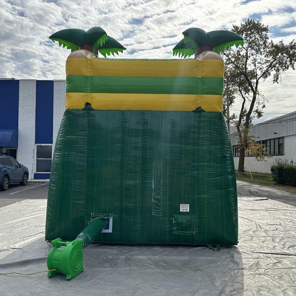13'H Palm Tree Slide Wet n Dry