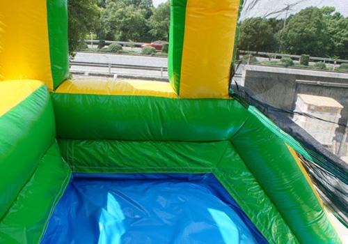 22'H Palm Tree Screamer Slide w/ Slip n Splash