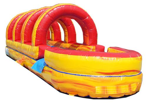 22'H Volcano Screamer Slide w/ Slip n Splash