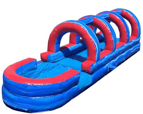 20'H Tsunami Screamer Slide w/ Slip n Splash
