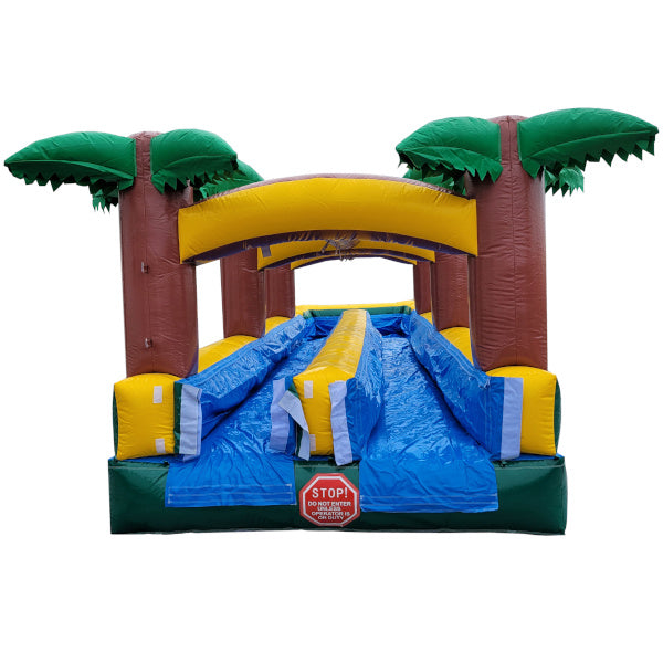 Dual Lane Paradise Slip n Splash w/ Pool