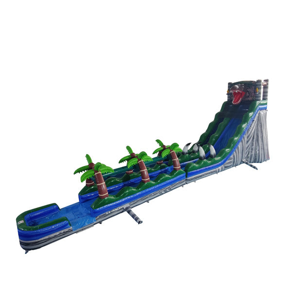 24'H Jurassic Slide with Slip n Splash