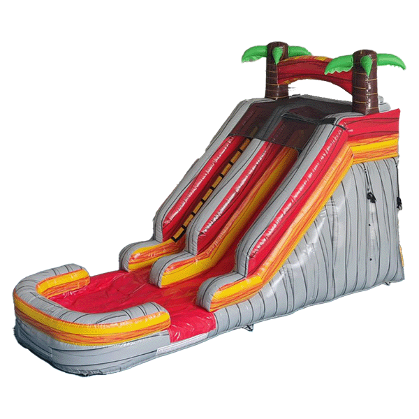 15'H Fire Slide Wet n' Dry