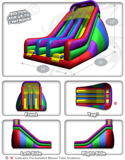 Wacky (22') Dual Slide™