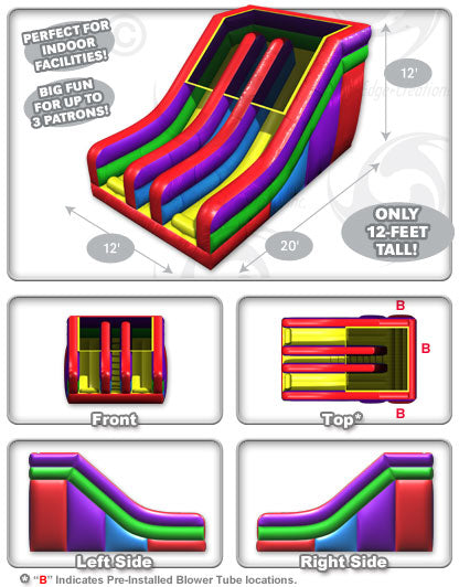 Wacky (12’) Dual Slide™