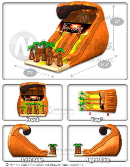 Wave of Fire™ (27’) Dual Slide