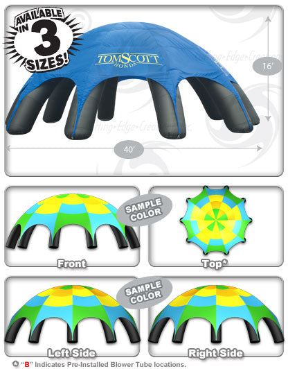 40’ Air Tent