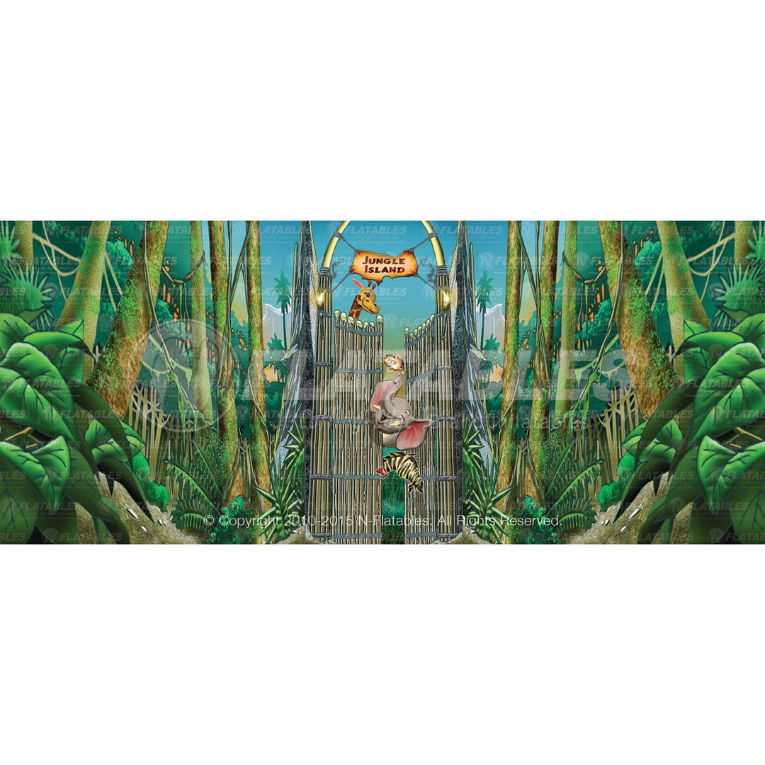 Jungle Island™ Removable Art Panel