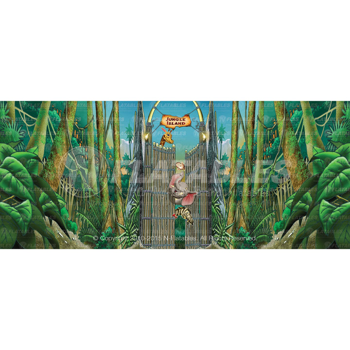 Jungle Island™ Removable Art Panel