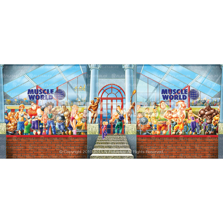 Muscle World™ Removable Art Panel