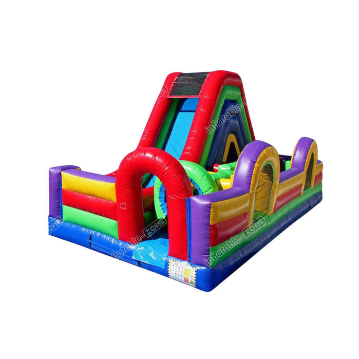 Giant Inflatable Obstacle Course - Water Assault Bouncy Run