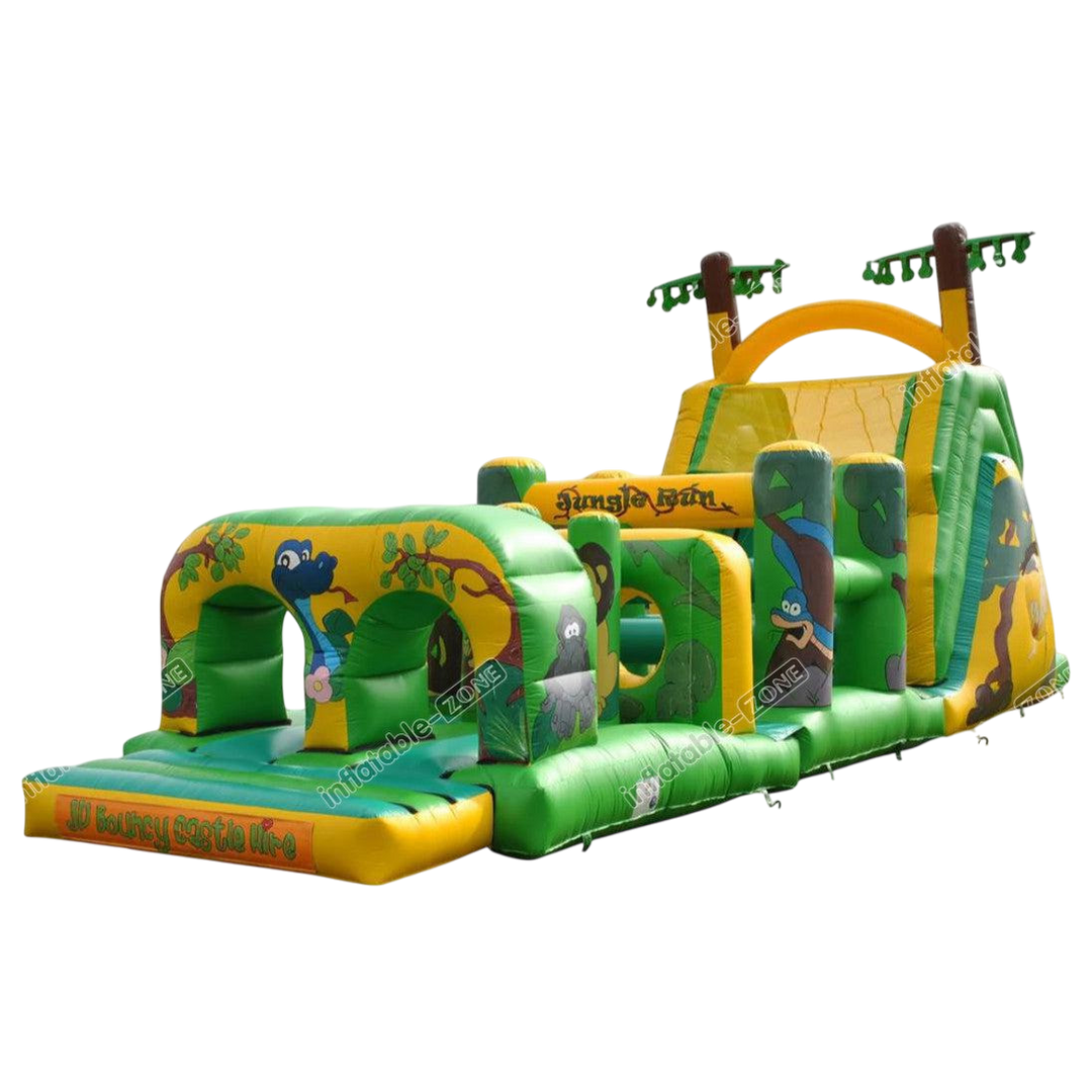 Inflatable Obstacle Course - Outdoor Climbing Challenge for Backyard Fun