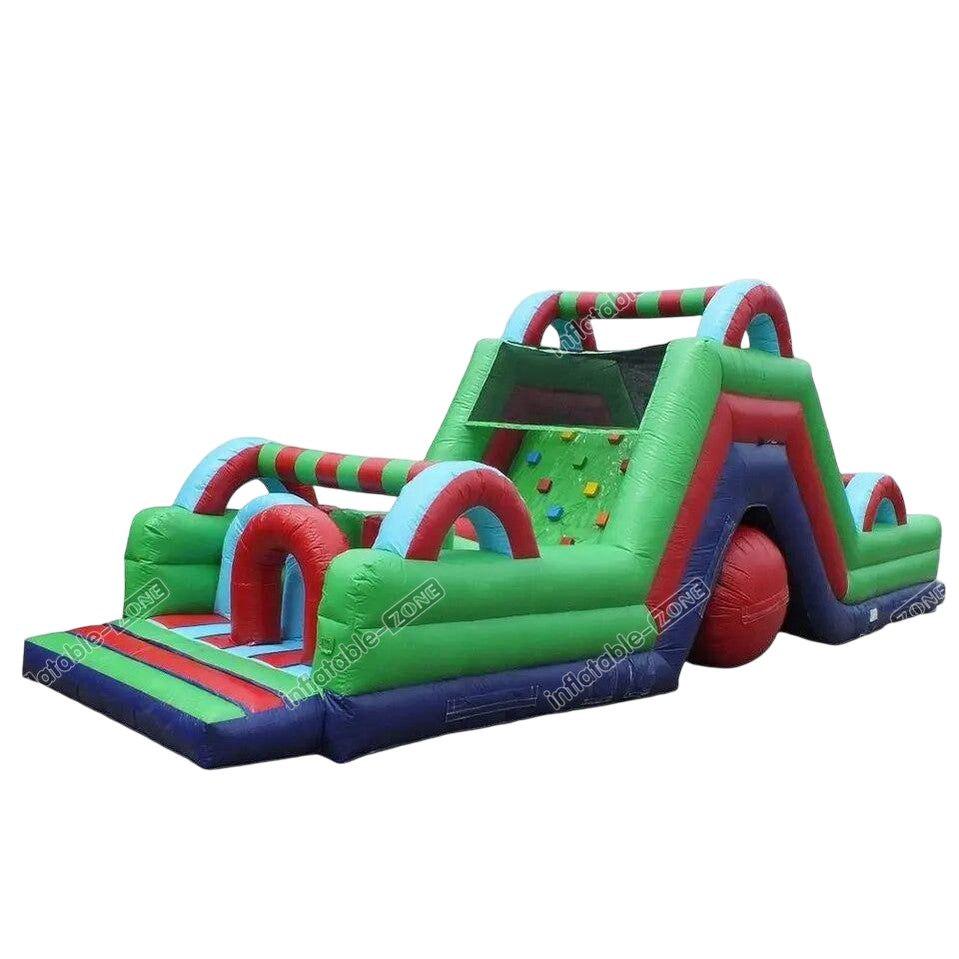 Inflatable Water Obstacle Course - Outdoor Adventure for Adults