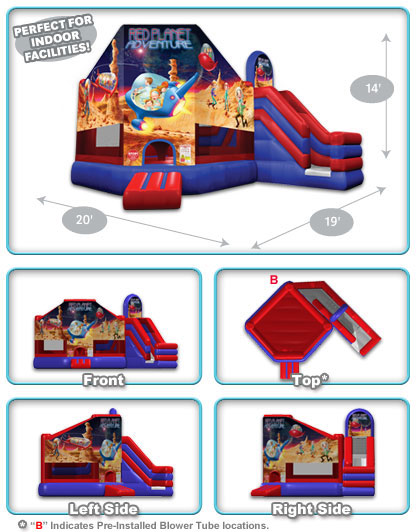 Red Planet Adventure™ Club/Slide Combo