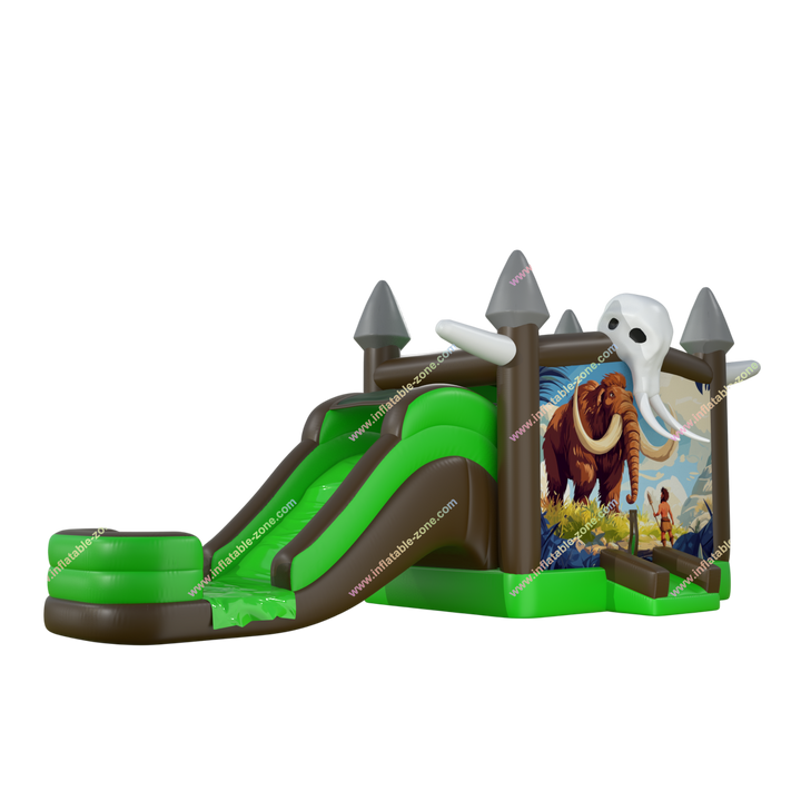 Mammoth Inflatable Slide Bounce House Combo  - Fun Water Slide Activities for Kids