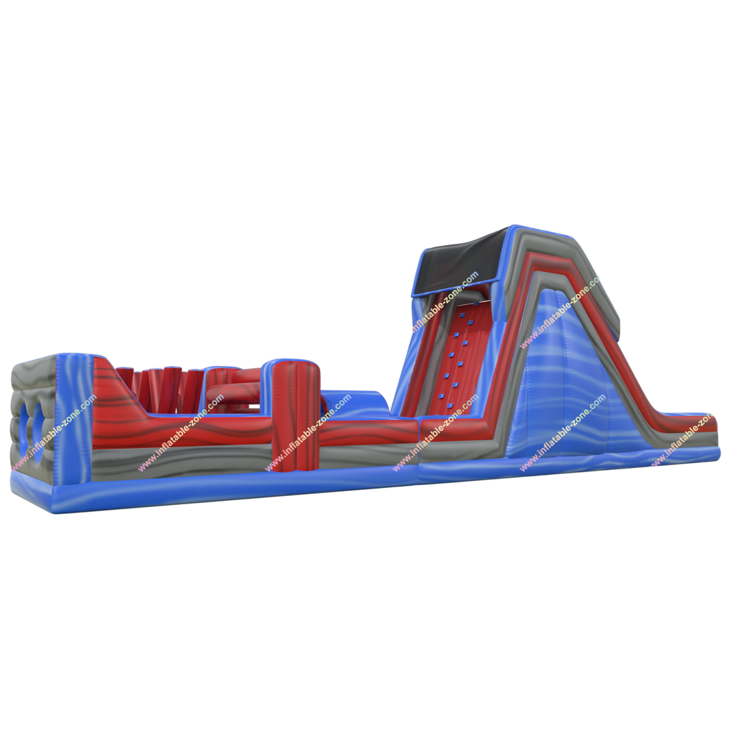 Inflatable Obstacle Course for Outdoor Races and Challenges - Fun Activity Equipment