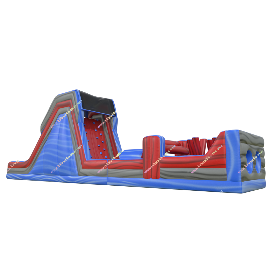 Inflatable Obstacle Course for Outdoor Races and Challenges - Fun Activity Equipment