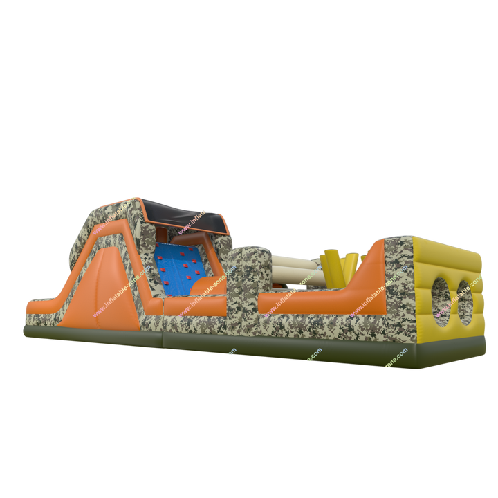 Army Assault Course Inflatable Obstacle Course -Thrilling Birthday Parties