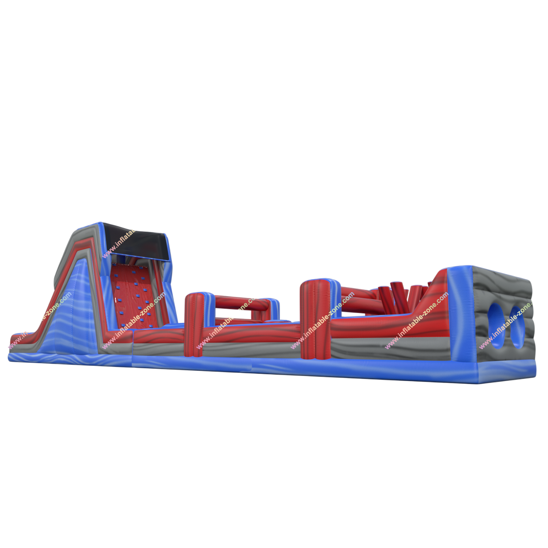 Radical Run Inflatable Obstacle Course - Fun Inflatable Challenge for Parties  Events