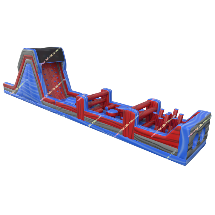 Radical Run Inflatable Obstacle Course - Fun Inflatable Challenge for Parties  Events