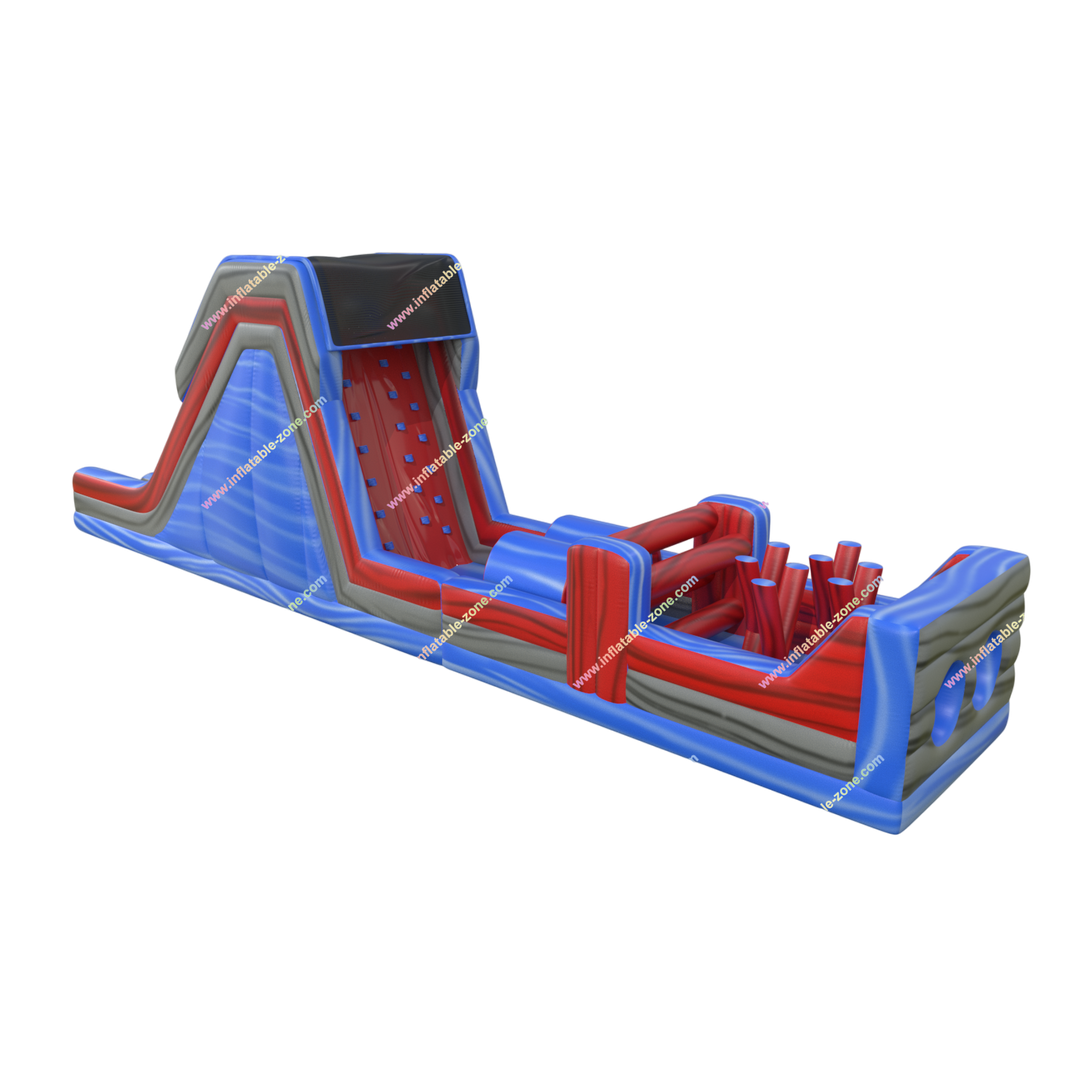 Inflatable Obstacle Course for Outdoor Races and Challenges - Fun Activity Equipment